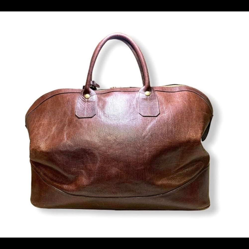 Vintage Mulberry Roger Saul Leather Large Weekend Bag - Picture 3 of 9